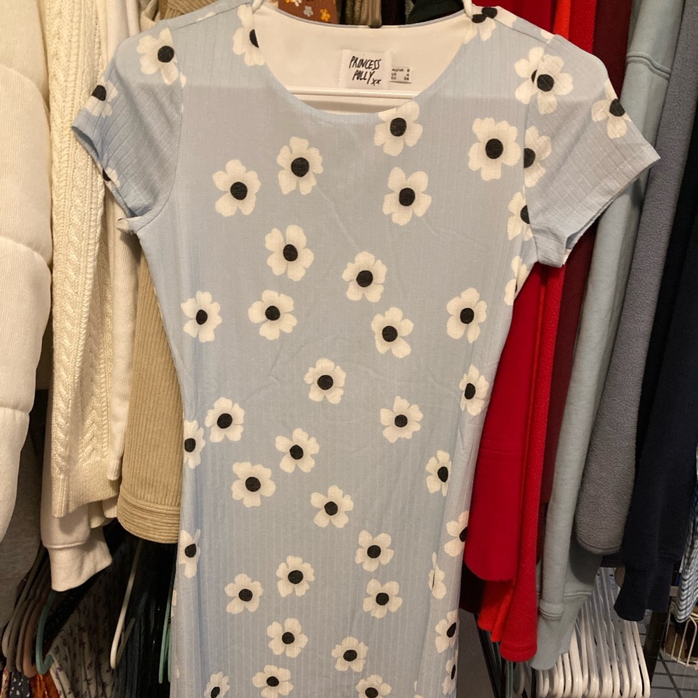 FRAYA MINI DRESS BLUE!!